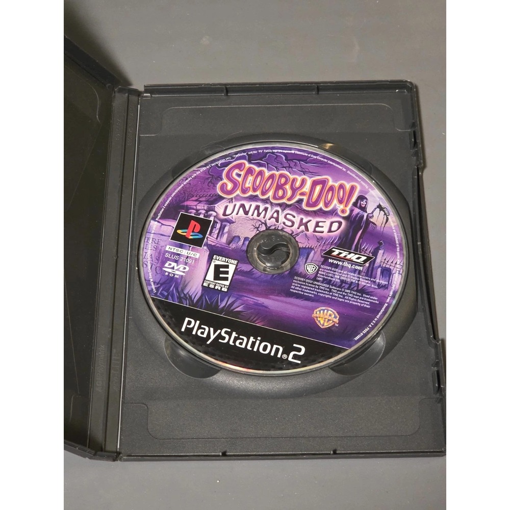 Scooby-Doo! Unmasked Sony PlayStation 2 PS2 Game Disc Only SLUS 21091